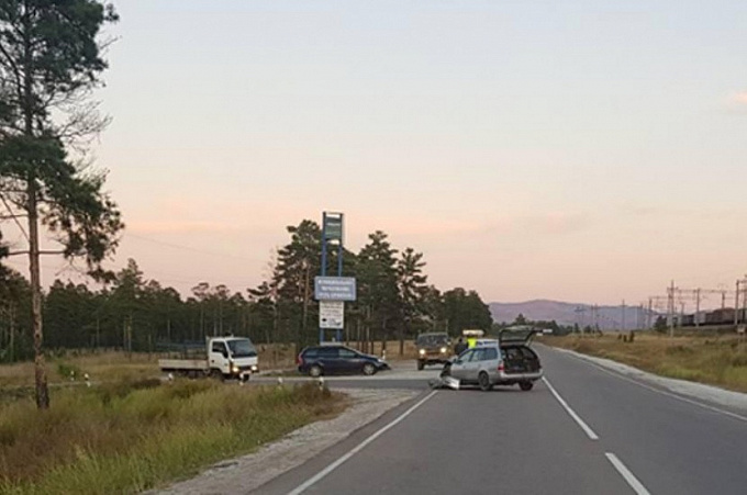 В Бурятии пьяный водитель устроил лобовое ДТП, вылетев на встречку