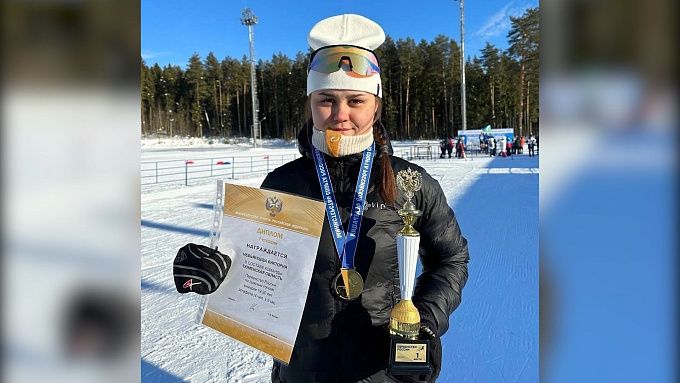 Лыжница из Бурятии стала победительницей Первенства России