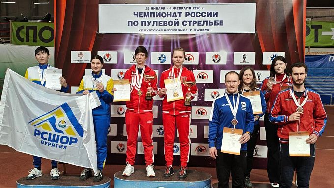 Пулевики Бурятии забрали два серебра на чемпионате России