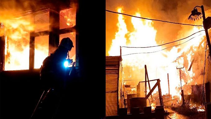 Мужчина погиб в крупном пожаре на севере Бурятии
