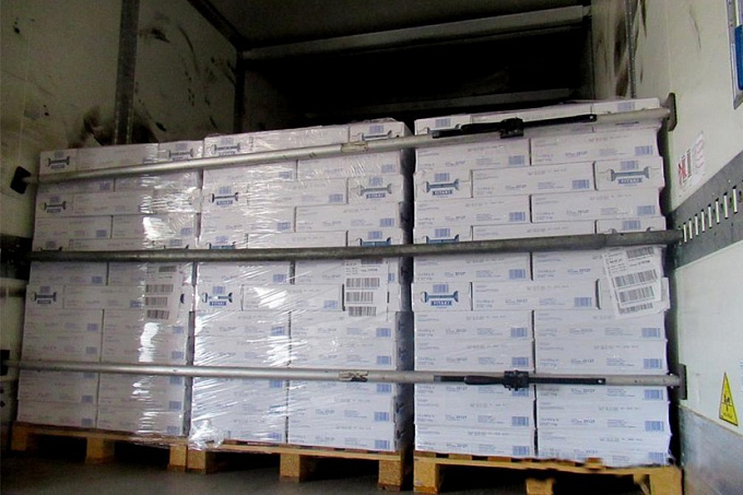 На границе в Бурятии изъяли более трех тонн санкционного сыра