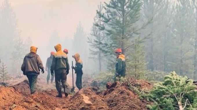 Шесть лесных пожаров ликвидировали в Бурятии