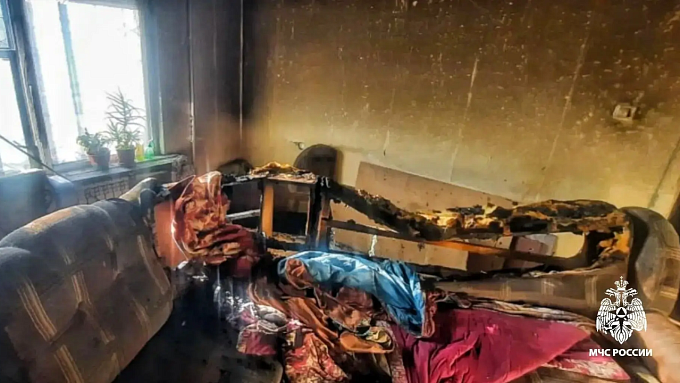 Пенсионерка едва не погибла из-за непотушенной сигареты в районе Бурятии