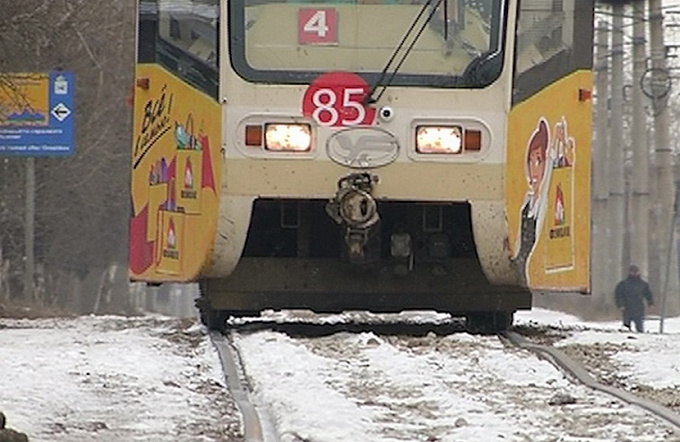 В Улан-Удэ два трамвая сошли с рельсов