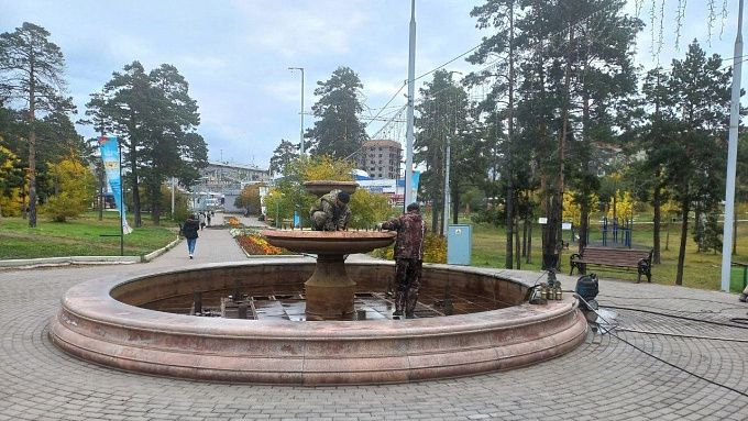 Фонтаны скоро заработают в парках Улан-Удэ