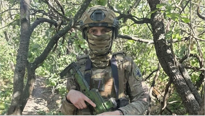 Военнослужащий из Бурятии получил медаль Суворова 