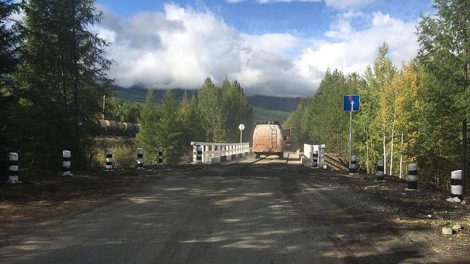На севере Бурятии ремонтируют три моста и более 20 км региональной дороги