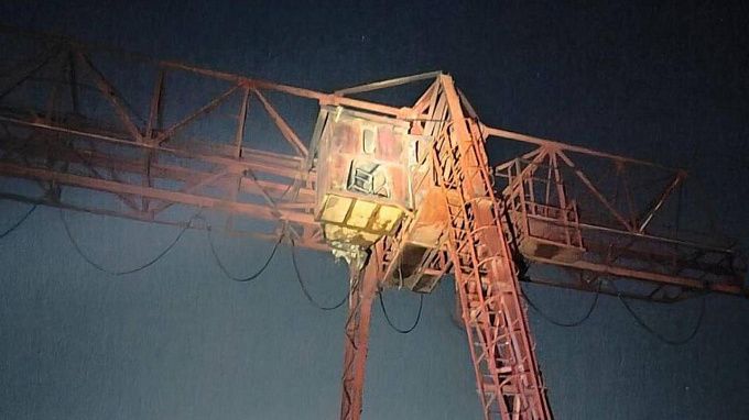 В Улан-Удэ в кабине крана нашли мертвого мужчину 