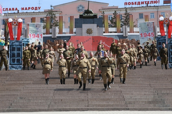 В Улан-Удэ в День Победы пройдет более 130 праздничных мероприятий