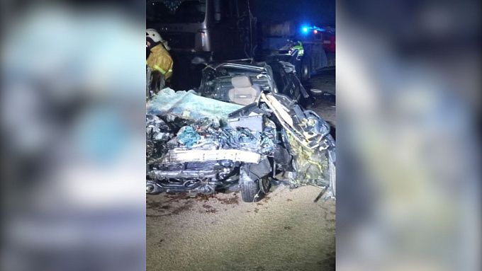 Водитель погиб в столкновении с фурой на трассе «Байкал» 