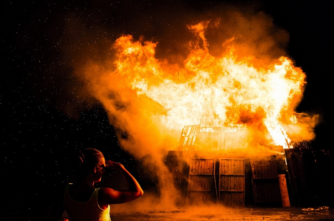 Жительница Забайкалья сожгла своего сына