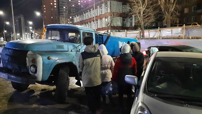 Где стоят в Улан-Удэ водовозки сейчас? Актуальный список адресов
