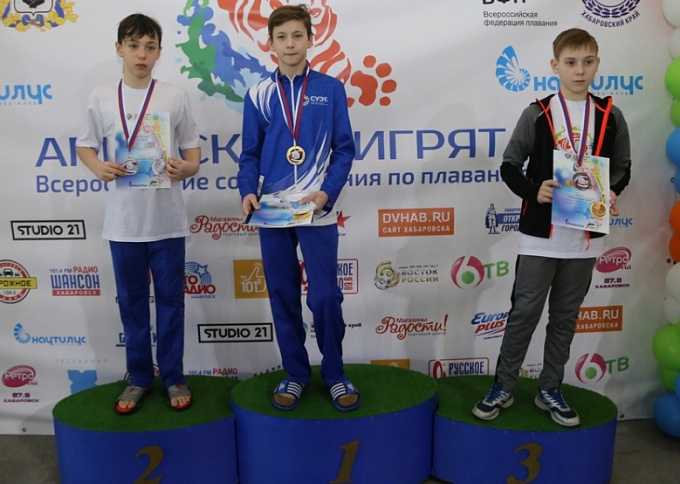 Три юных пловца из Бурятии завоевали медали на всероссийских соревнованиях