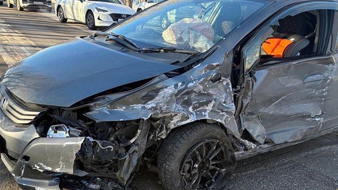 Полуторагодовалый ребенок пострадал в аварии в Улан-Удэ