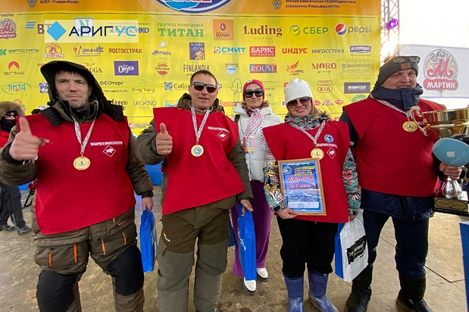 В Бурятии наградили призеров «Байкальской рыбалки»