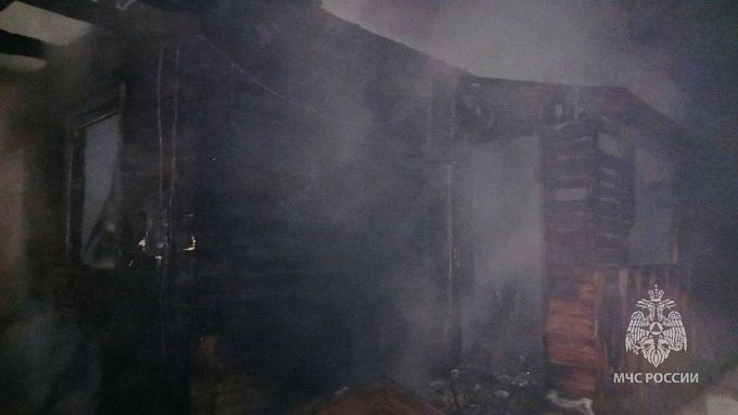 Мужчина пострадал на пожаре в Улан-Удэ