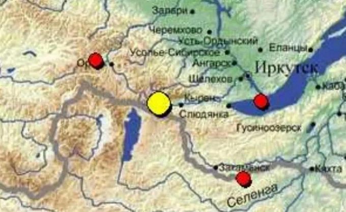 Землетрясение произошло в районе Бурятии