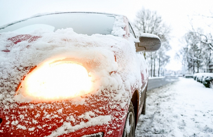 Внимание: В Бурятии из-за снега ограничили движение на федеральной трассе