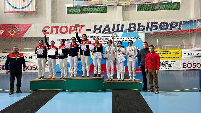 Лучники Бурятии выиграли медали на всероссийских соревнованиях