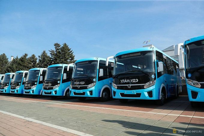 В Улан-Удэ ожидают 124 новеньких автобуса большого и среднего класса