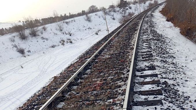 В Бурятии поезд столкнулся со стадом коров