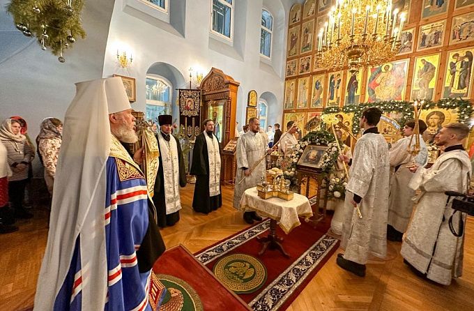 В Улан-Удэ прошли рождественские богослужения