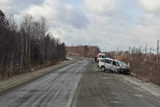 Женщина с ребенком погибли в лобовом ДТП на трассе в Бурятии (ОБНОВЛЕНО)
