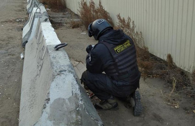 В центре Улан-Удэ водитель обнаружил мину