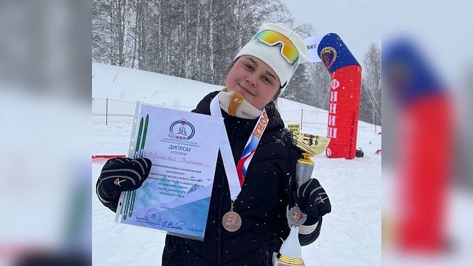 Лыжница из Бурятии стала призером двух межрегиональных чемпионатов