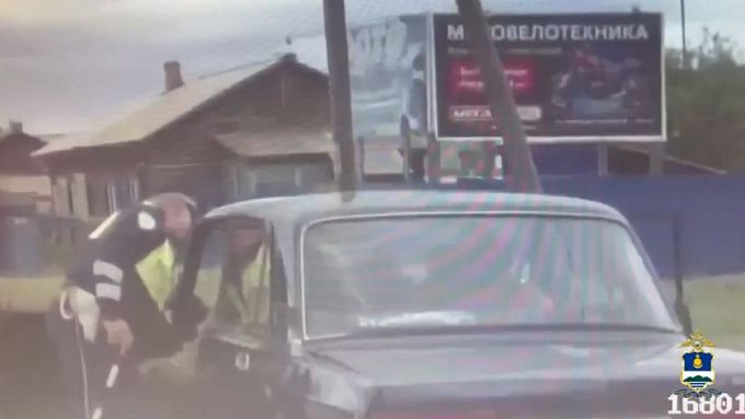 В Бурятии пьяного водителя задержали на заправке