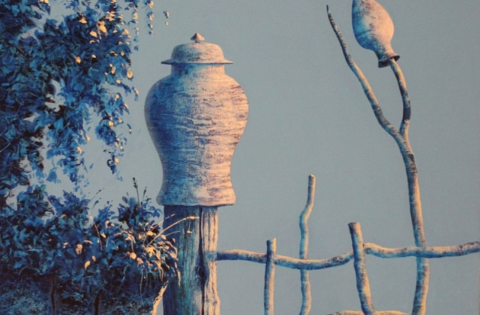 В Улан-Удэ откроется выставка картин всех оттенков синего