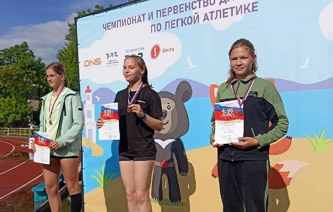 Юные спортсменки из Бурятии стали призерами первенства ДФО по легкой атлетике