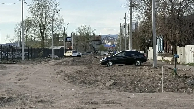 На оживленных участках в центре Улан-Удэ появится долгожданный асфальт