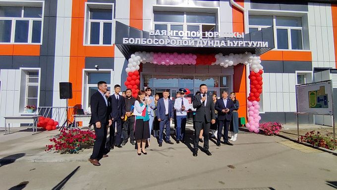 В районе Бурятии открыли новую школу