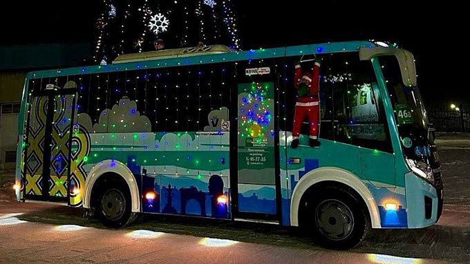 Как в новогодние праздники будет работать общественный транспорт в Улан-Удэ