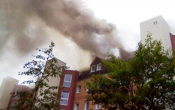 В Улан-Удэ из горящего общежития спасли более 20 человек