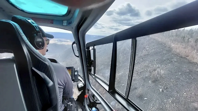 Ветер, горы и сухостой затруднили тушение пожара в районе Бурятии