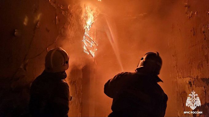 Мужчина погиб на пожаре в Бурятии