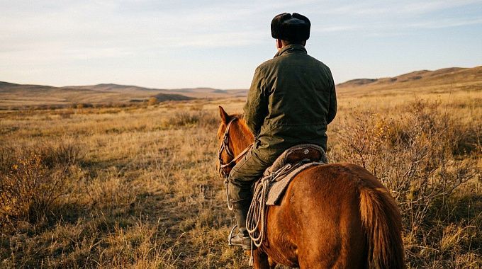 В Бурятии разыскивают мужчину, уехавшего верхом на лошади