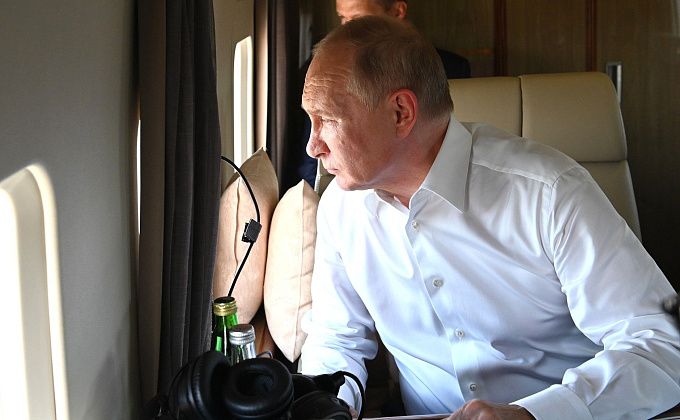 Путин прибыл в Улан-Удэ