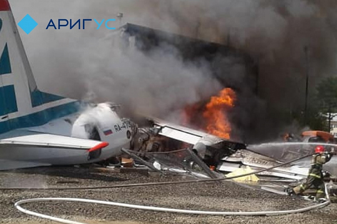 Авиакатастрофа в Бурятии с двумя погибшими: Самолёт задел здание очистных сооружений