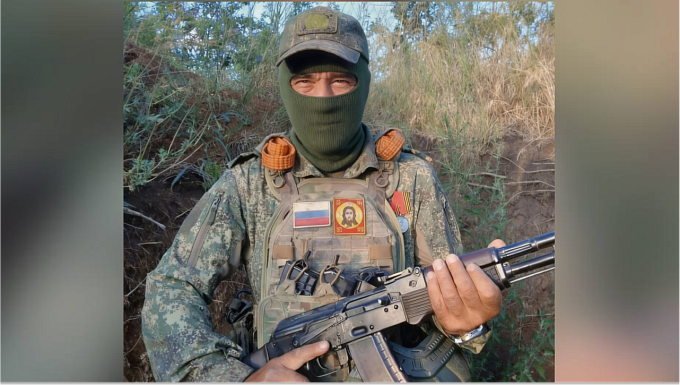 Военнослужащего из Бурятии наградили медалью Жукова 
