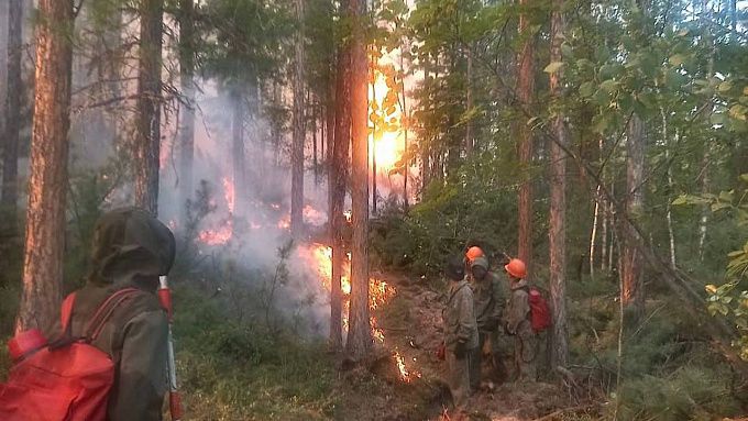 В Бурятии тушат 15 лесных пожаров почти на 20 тысячах га