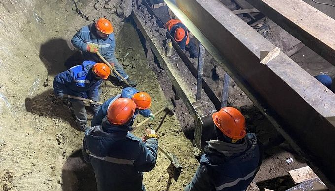 В Улан-Удэ устранили крупную коммунальную аварию
