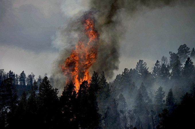 В горах Бурятии потушили два лесных пожара