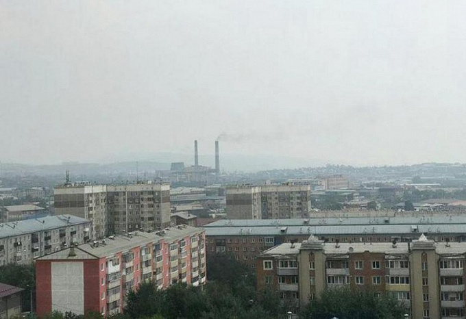 Улан-Удэ и районы республики заволокло дымом (ФОТО)
