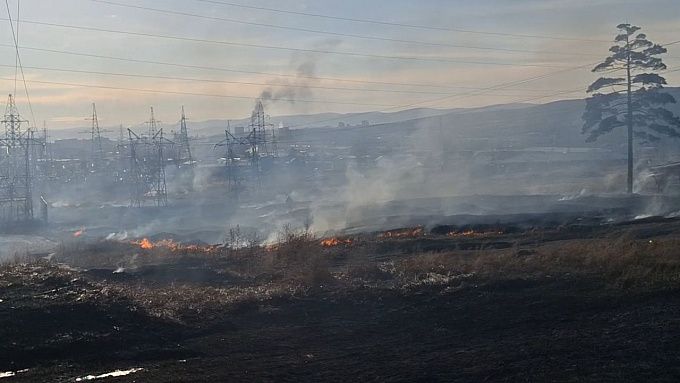 В Улан-Удэ задержали поджигателя травы