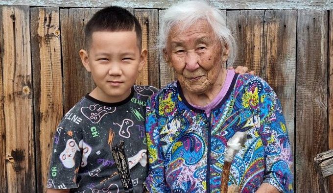 95-летняя труженица тыла празднует день рождения в Бурятии