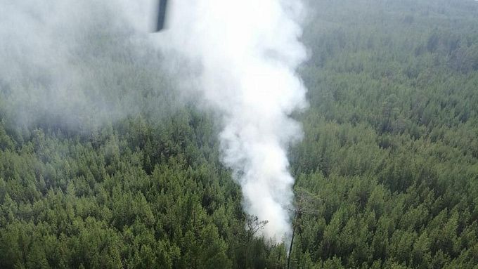 В Бурятии тушат 7 лесных пожаров