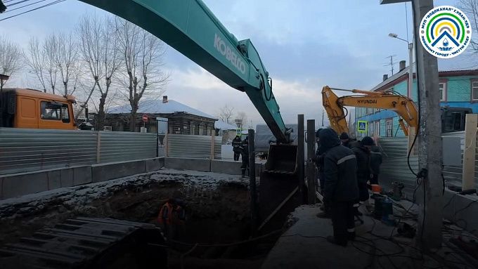 Подрядчика, устроившего коммунальную аварию в центре Улан-Удэ, привлекут к ответственности 